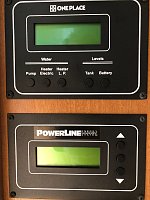 Water Heater and Tank Levels, Power Management on the 2016 Adventurer 37f