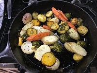 Roasted veggies