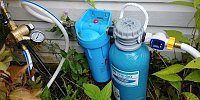 Our water solution.  We always fill via a common home cartridge filter and OTG water softener.  Always.  No calcium buildup anywhere so far!