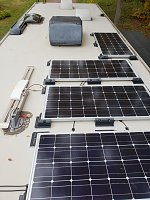 Rooftop solar installation