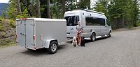 2017 Winnegabo Touring Coach Era 70X/Aluma 5'x8' Trailer