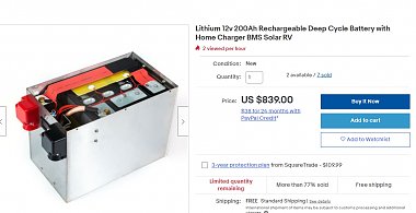 Click image for larger version

Name:	RV - 12V-200AH Lithium Battery.jpg
Views:	52
Size:	216.5 KB
ID:	175677