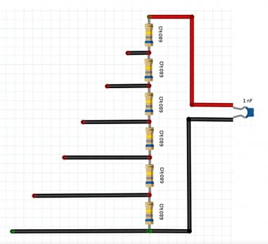 Click image for larger version

Name:	Water Level Sensor Resistor Ladder (680K-ohm each).jpg
Views:	87
Size:	101.4 KB
ID:	177764