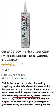 Click image for larger version

Name:	RV - Roof Geocell Proflex Sealant.jpg
Views:	55
Size:	72.7 KB
ID:	179215