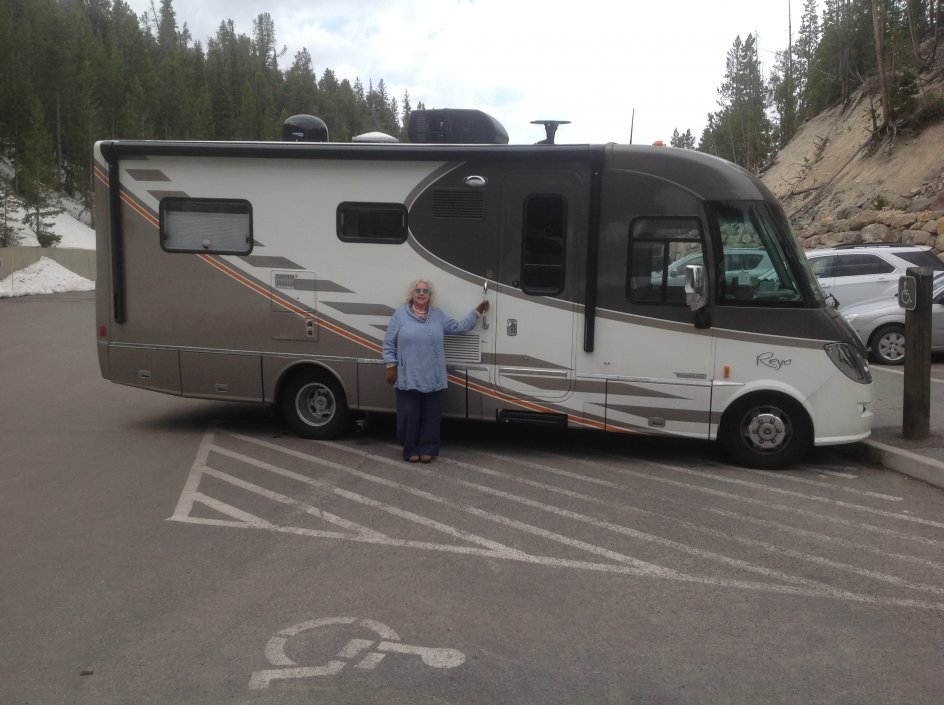 Yellowstone's Grand Canyon June 2017
One Happy Camper!