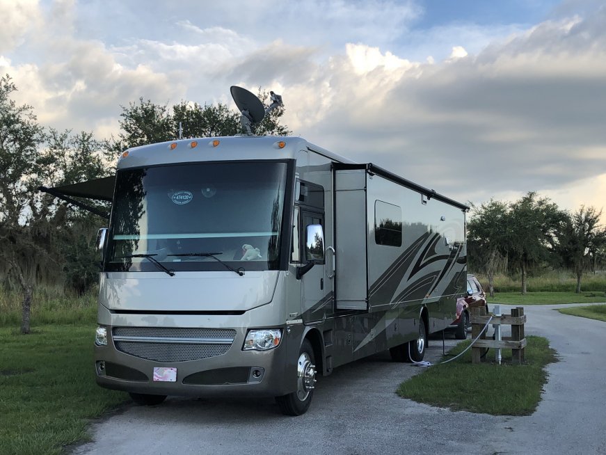 2016 Adventurer 37F at Alafia River State Park near Tampa, Florida.