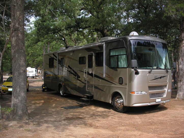 2004 Tiffin 37DB  
Best overall coach quality, but Chevy powertrain and noisy Allison tranny was the pits.
